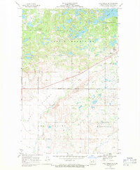1960s Maps of Shell Valley Township, ND | Pastmaps